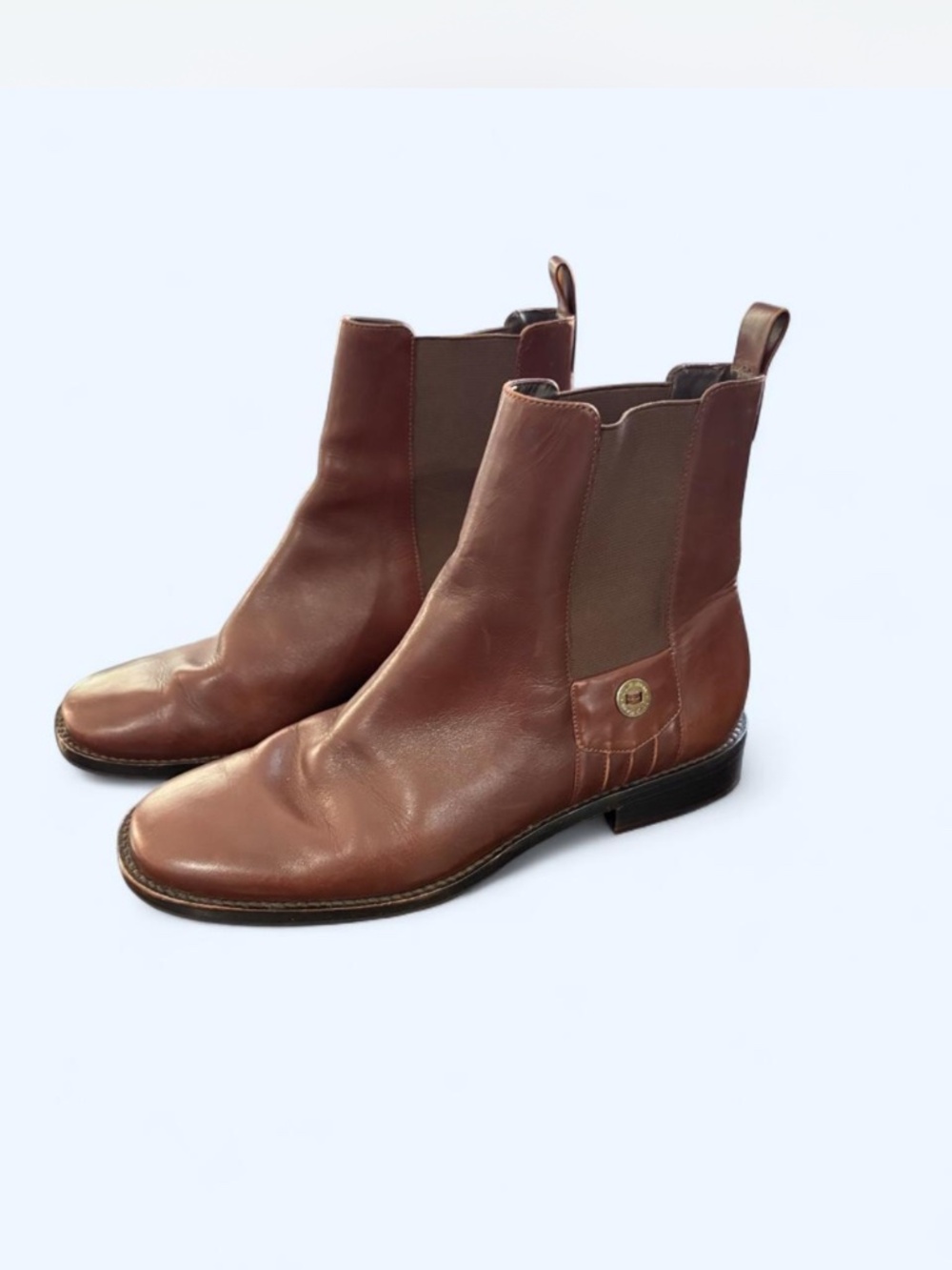 Cole Haan Vintage Brown Leather Chelsea Boots size 7.5